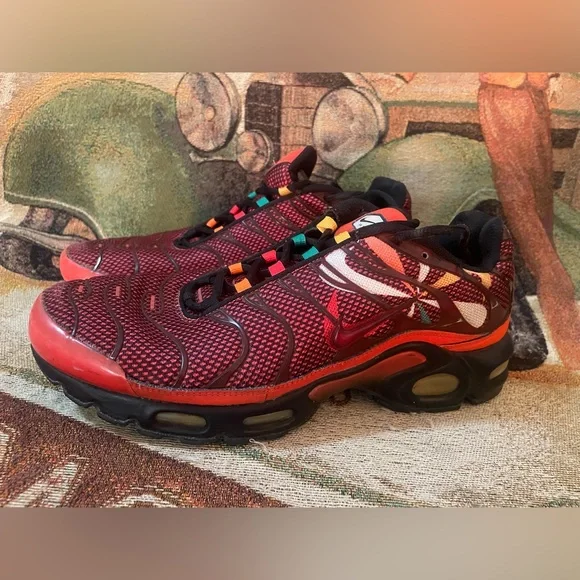 NIKE Air Max Plus Tn Sunburst Pack Sneakers Size 10 - Picture 2 of 10